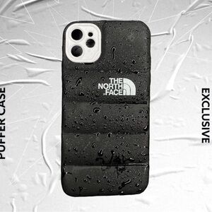 The North Face Black Water-Resistant Phone Case (iPhone 16)